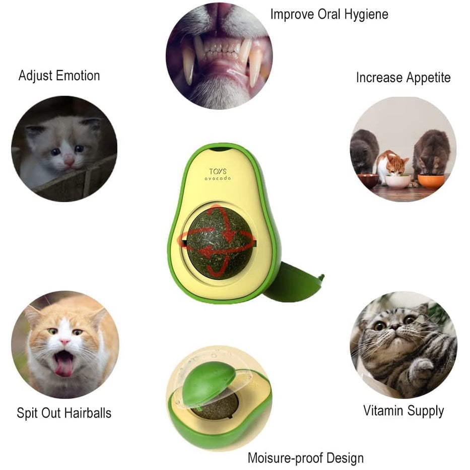 ลูกบอลเลียแมวกลิ่นแคทนิปออร์แกนิก - 图片4