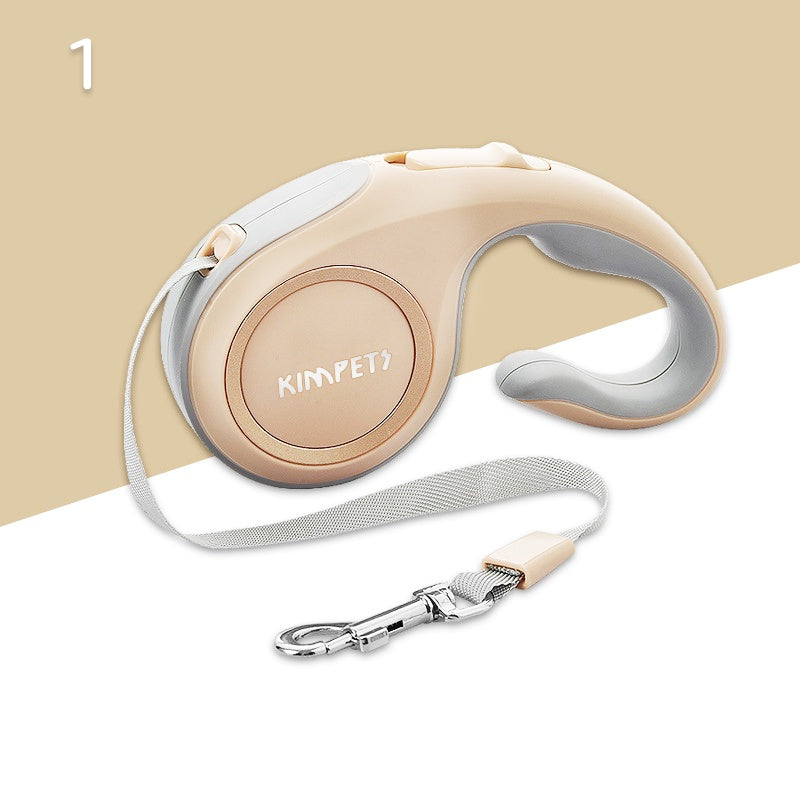 สายจูงสัตว์เลี้ยงแบบยืดหดอัตโนมัติ ทำจาก ABS สะท้อนแสง ยาว 3/5 เมตร - 图片8