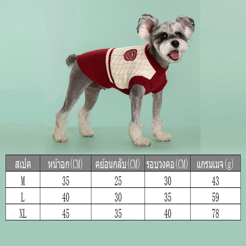 เสื้อผ้าสัตว์เลี้ยง สไตล์ชุดนักเรียน สวมใส่สบายและระบายอากาศได้ดี - 图片7