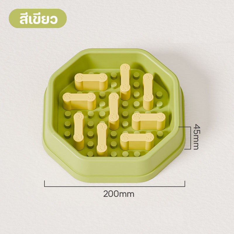 ชามอาหารสัตว์เลี้ยงแบบช้า - 图片8