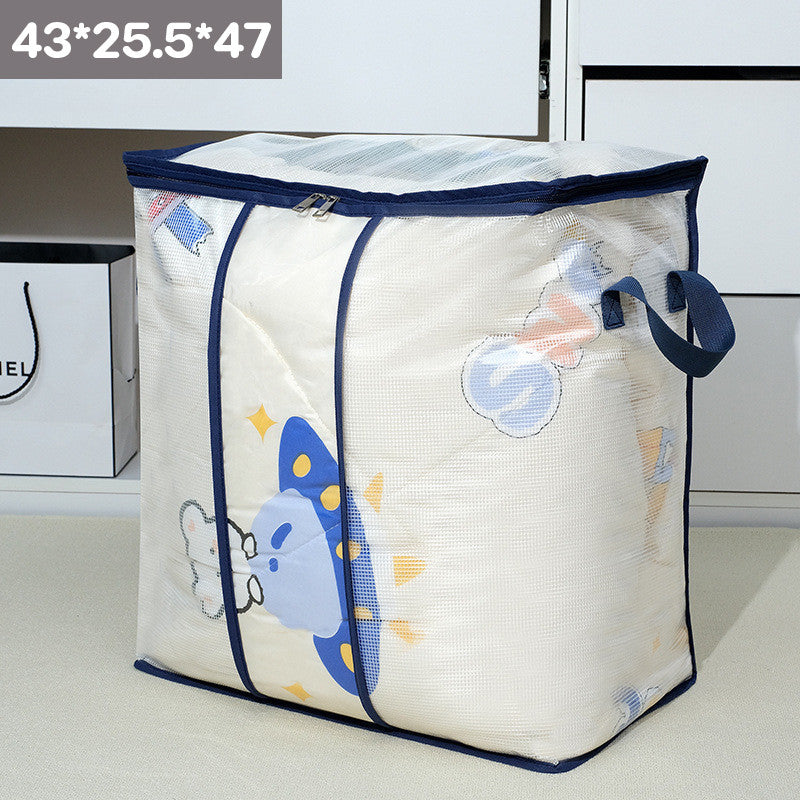 ถุงเก็บของ กล่องเก็บเสื้อผ้า ถุงเก็บผ้านวม PVC ใส กันฝุ่น กันชื้น กันเชื้อรา มีซิป จัดระเบียบบ้าน