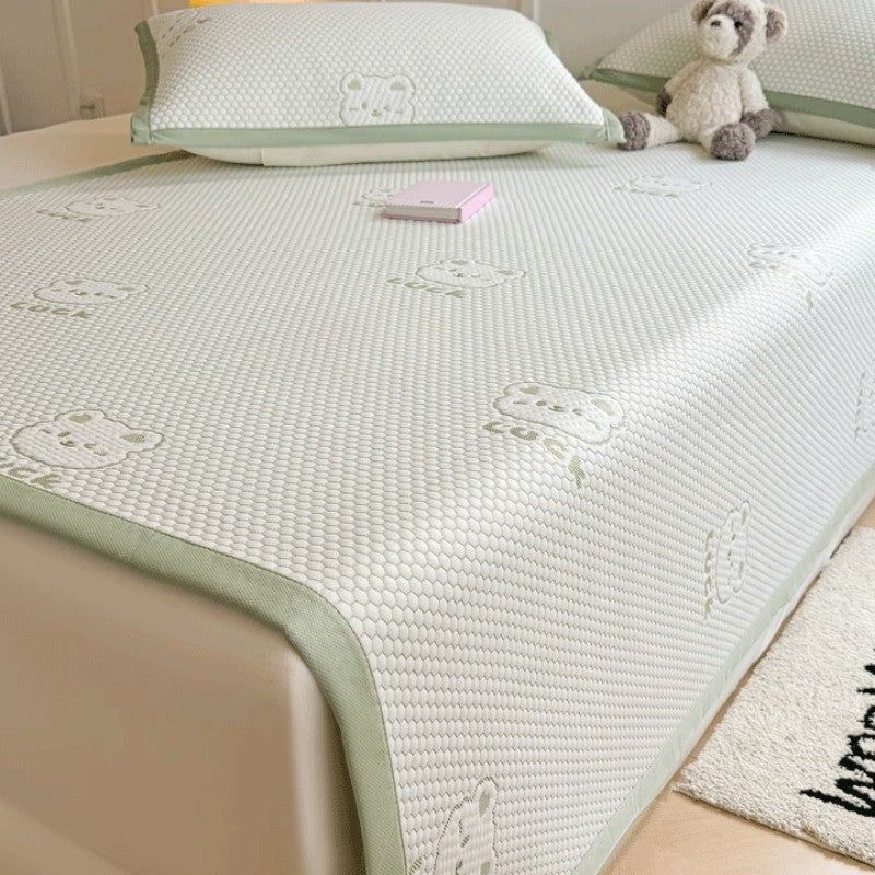 ผ้าปูที่นอนและปลอกหมอนคุณภาพสูง เนื้อผ้าเย็นสบายและระบายอากาศได้ดี