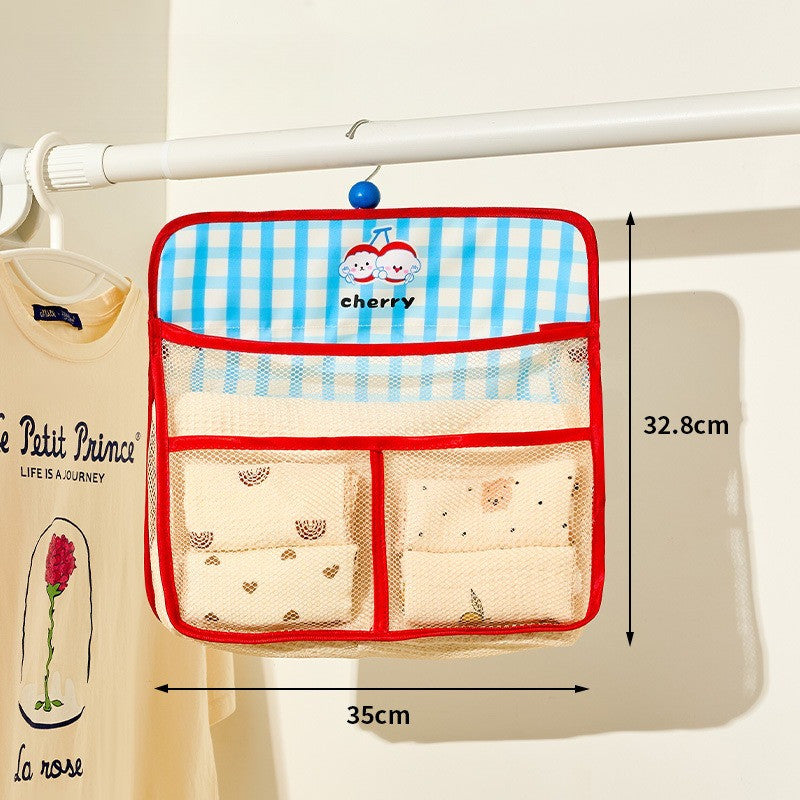 ถุงเก็บของแบบแขวน หลายฟังก์ชัน อุปกรณ์เก็บของแขวนหลายชั้น สำหรับใช้ในบ้าน หอพัก