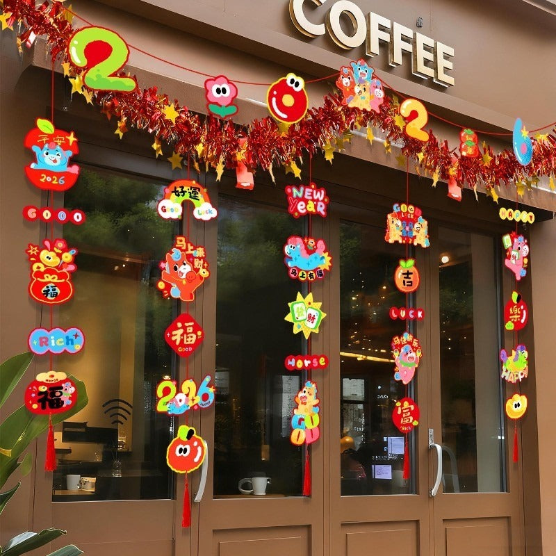 ของตกแต่งปีใหม่และป้ายเทศกาล - 图片1