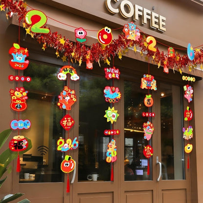 ของตกแต่งปีใหม่และป้ายเทศกาล - 图片1