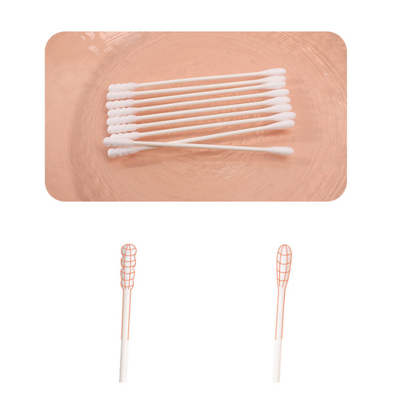 สำลีพันก้านขนาดเล็กสำหรับเด็กทารก บรรจุ 200/400 ชิ้นต่อกล่อง - 图片4