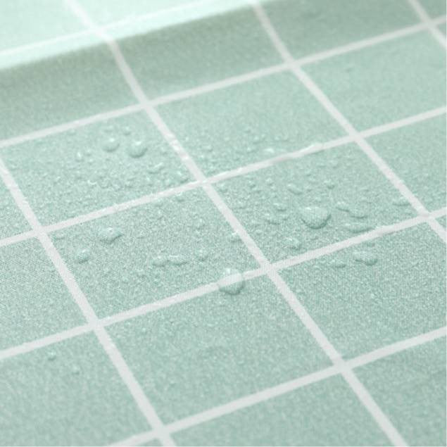 ผ้าปูโต๊ะลายตารางกันน้ำและกันลื่น - 图片3