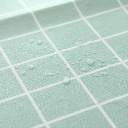 ผ้าปูโต๊ะลายตารางกันน้ำและกันลื่น - 图片3