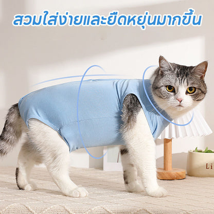 เสื้อผ้าแมวหลังผ่าตัด - 图片1