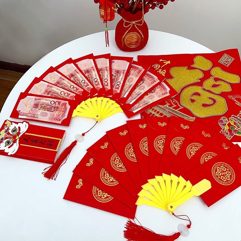 ซองแดงพับได้ ปี 2026: ดีไซน์น่ารัก ความหมายมงคล เหมาะสำหรับเทศกาลตรุษจีน - 图片3