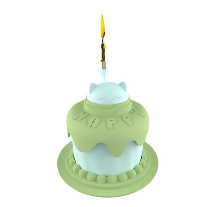 ดีไซน์เค้กวันเกิดชามอาหารแมว - 图片6