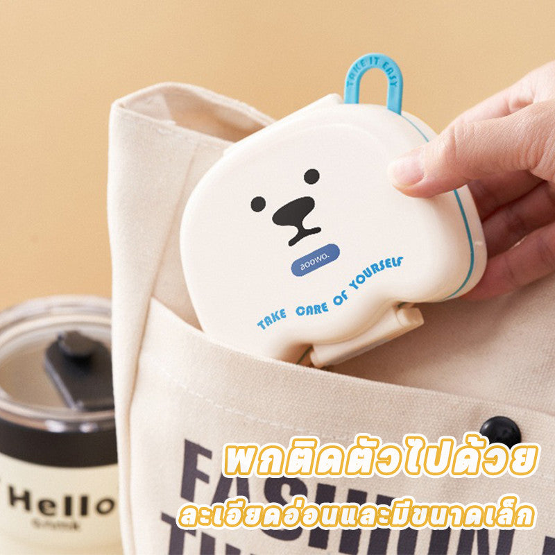 กล่องยาลายการ์ตูน การออกแบบช่อง ปิดผนึก กันฝุ่น และกันความชื้น - 图片4