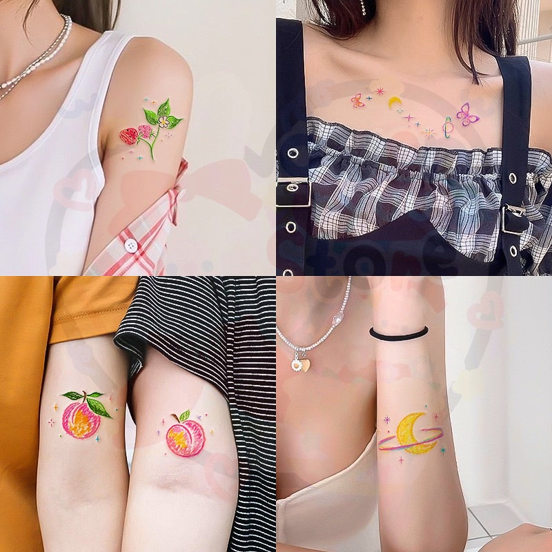 สติ๊กเกอร์รอยสักสี - 图片8
