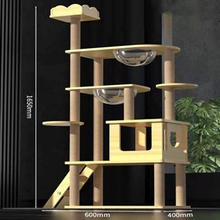 เสาสำหรับแมวข่วน 5 in 1 อพาร์ตเมนต์แมว - 图片11