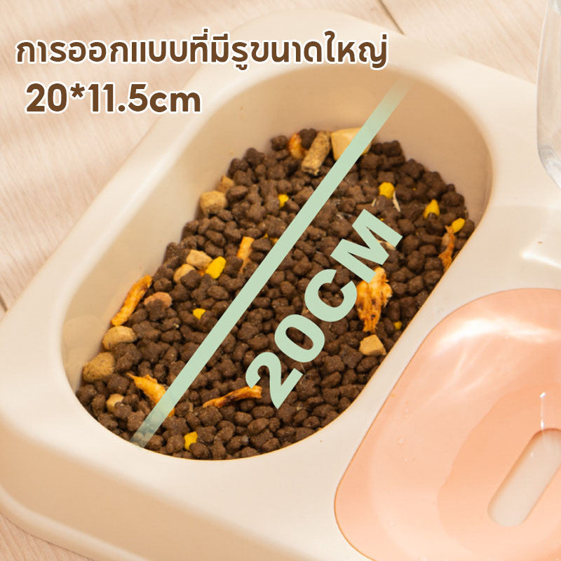 ที่ให้อาหารและเครื่องดื่มสำหรับสัตว์เลี้ยง ความจุขนาดใหญ่ 500 มล. - 图片2