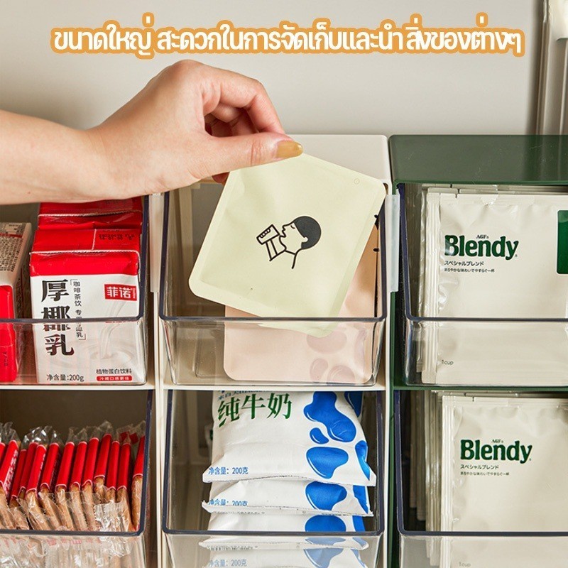 ที่วางถุงชาแบบสองชั้น ที่วางแคปซูลกาแฟ กล่องแสดงสินค้าอะคริลิก - 图片2