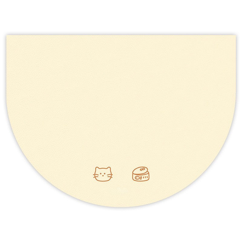 แผ่นรองชามอาหารสัตว์เลี้ยง ป้องกันการหก ขนาด 45*30 ซม. - 图片20