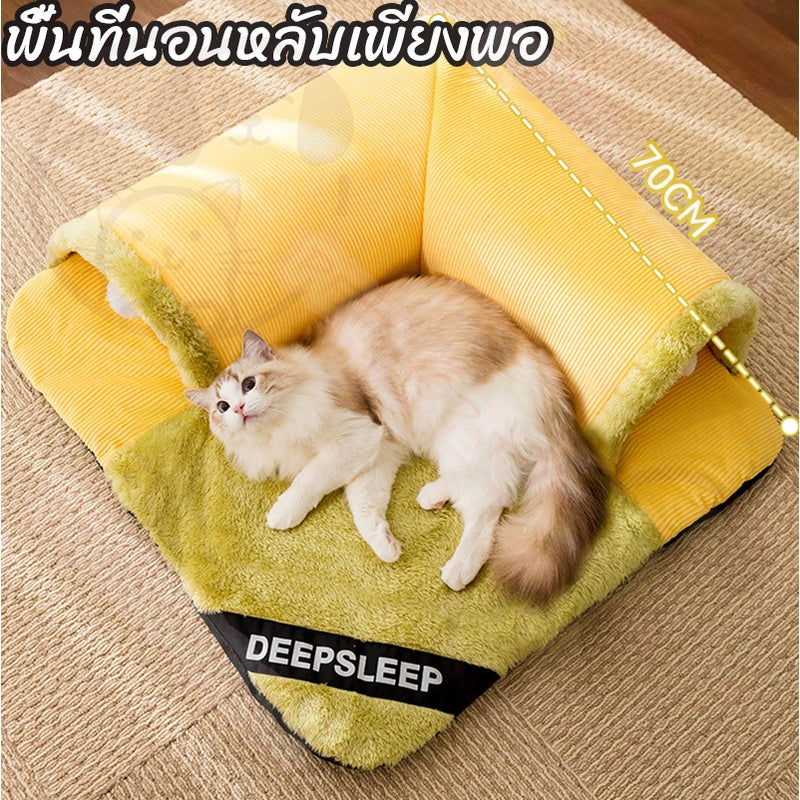 อุโมงค์แมว ที่นอนแมวแสนสบายแบบสองinหนึ่ง - 图片4