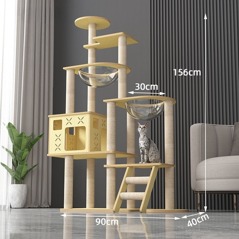 อพาร์ทเมนต์แมวไม้ขนาดใหญ่ - 图片31