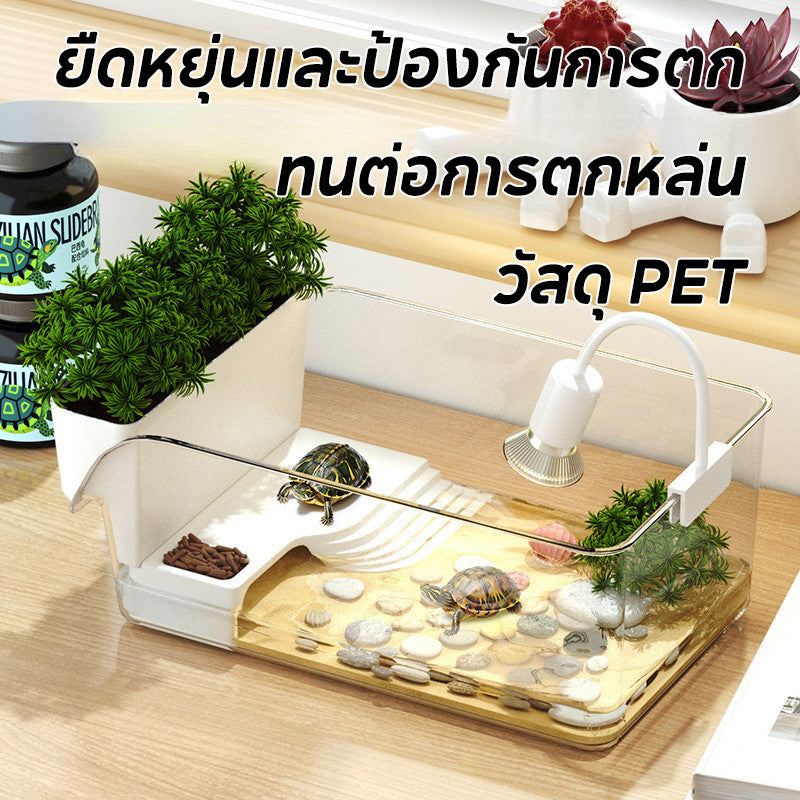 ชุดตู้ปลาตั้งโต๊ะพร้อมไฟส่องสว่าง - 图片5