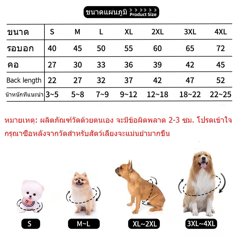 เสื้อผ้าสัตว์เลี้ยง เสื้อสเวตเตอร์ - 图片1