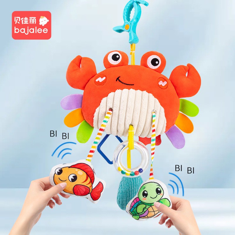 ของเล่นยีราฟเด้งได้ สามารถแขวนได้ เป็นของเล่นเสริมการเรียนรู้สำหรับเด็กเล็ก - 图片26