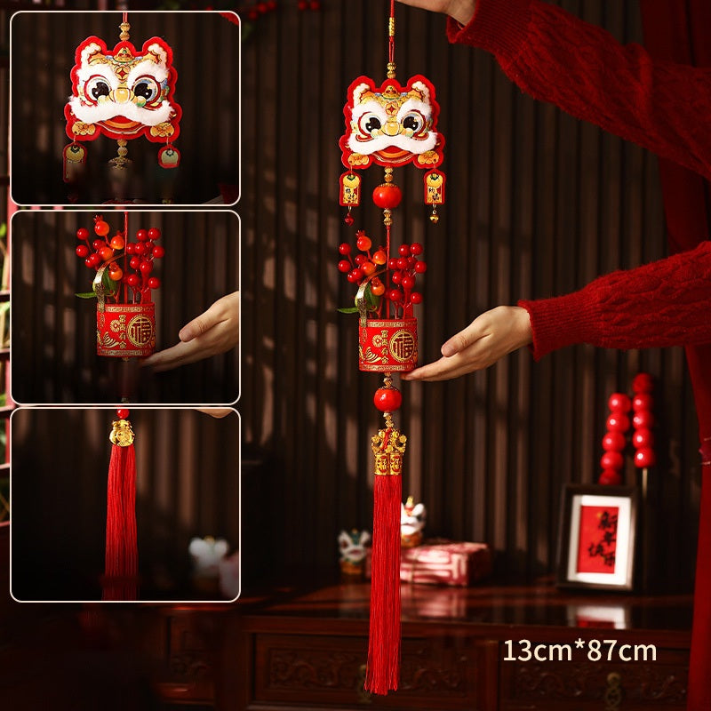 ระฆังและกระดิ่งลมประดับตกแต่งสำหรับเทศกาลตรุษจีนปี 2026 - 图片9