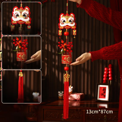 ระฆังและกระดิ่งลมประดับตกแต่งสำหรับเทศกาลตรุษจีนปี 2026 - 图片9