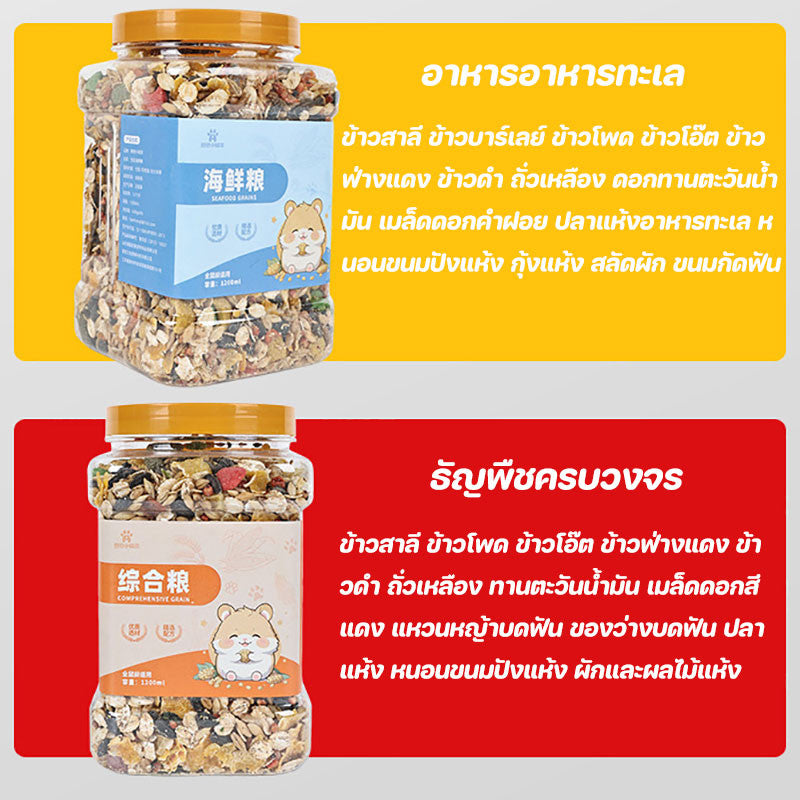 สูตรอาหารธัญพืชสำหรับหนูแฮมสเตอร์ - 图片3