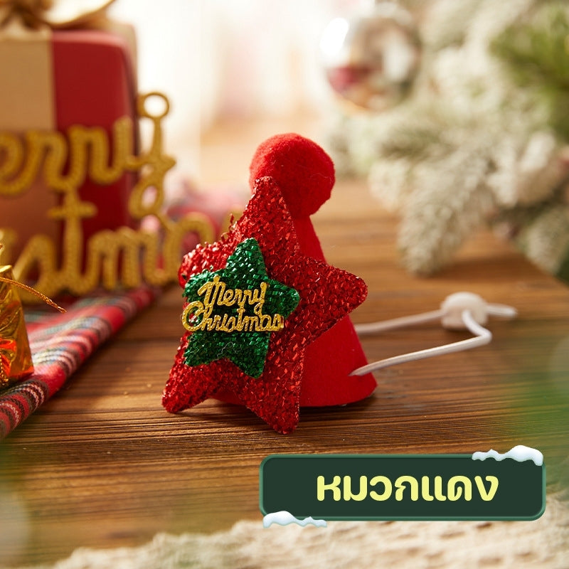 ผ้าพันคอสัตว์เลี้ยงคริสต์มาสและปลอกคอแมว/สุนัข - 图片46