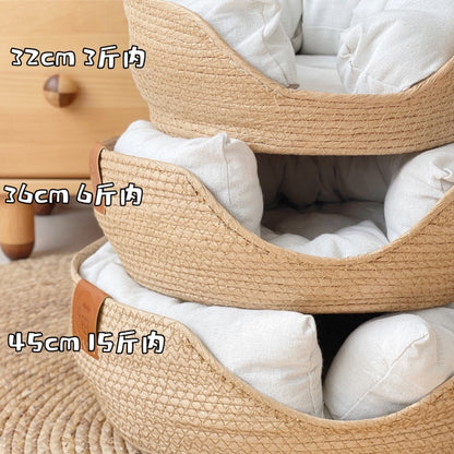 เตียงแมวแบบทอ - 图片4