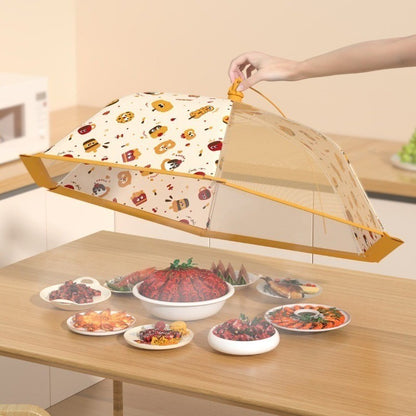 ตาข่ายคลุมอาหาร ฝาอาหารพับได้ - 图片5
