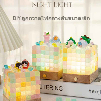 โคมไฟกลางคืน DIY จากลูกอม - 图片1