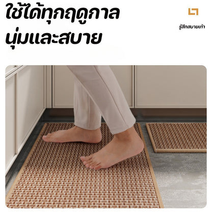ผ้าลินินดูดน้ำกันลื่นพรมห้องครัว - 主图