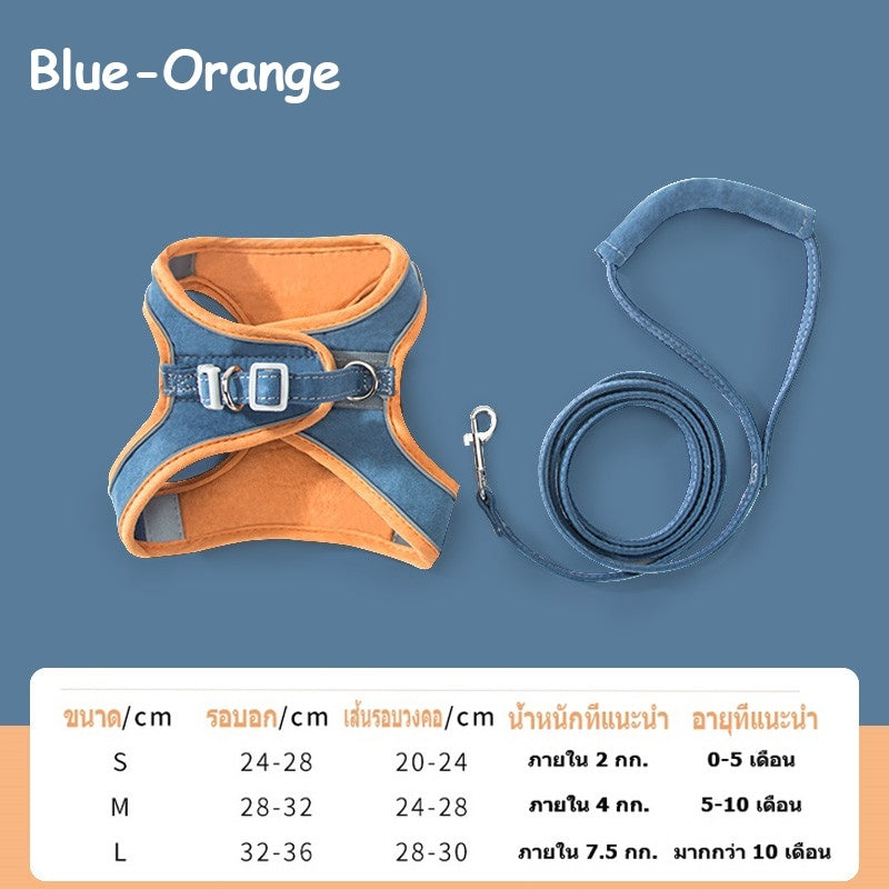 สายจูงสัตว์เลี้ยงสะท้อนแสงหลากสีสัน - 图片9