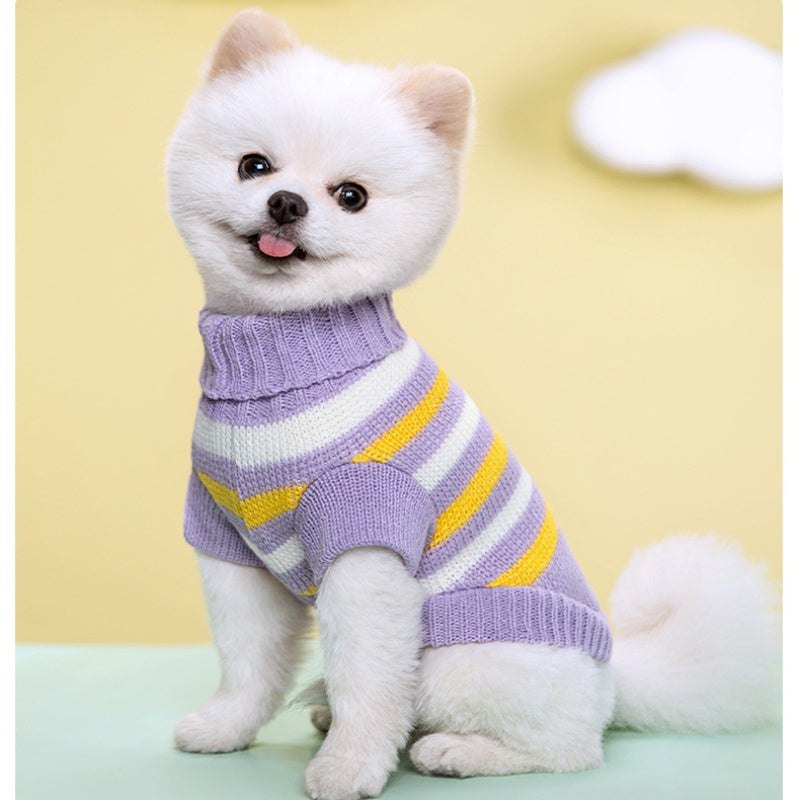 เสื้อสเวตเตอร์ถักสำหรับสัตว์เลี้ยง - 图片4