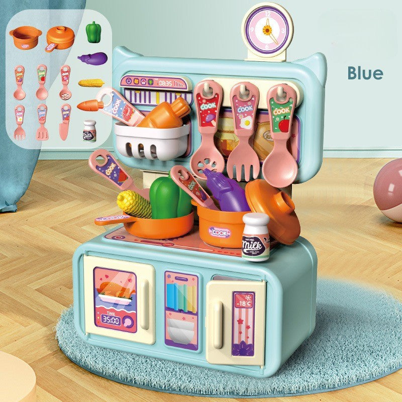 ชุดของเล่นครัวสำหรับเด็ก 28/61/71/86 ชิ้น ของเล่นทำอาหาร จำลองการทำอาหาร - 图片19