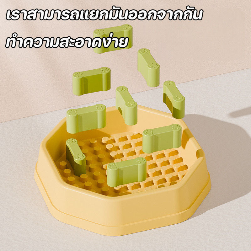 ชามอาหารสัตว์เลี้ยงแบบช้า - 图片4