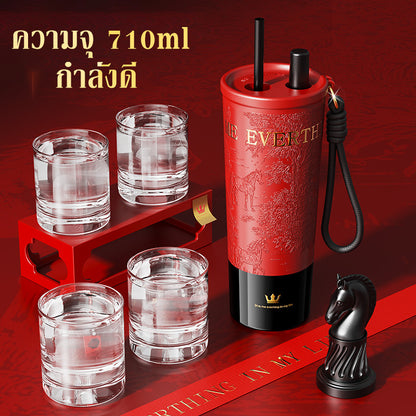 ขวดน้ำเก็บความเย็นรุ่นพิเศษปีม้า 2026 เป็นของขวัญปีใหม่ที่สมบูรณ์แบบ - 图片5