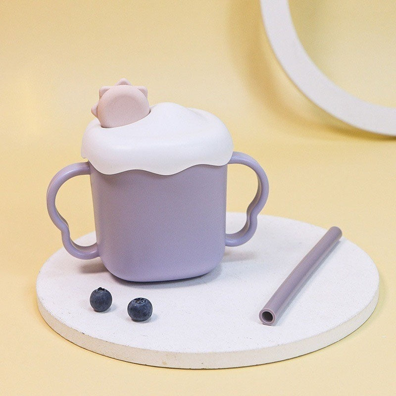 ขวดน้ำซิลิโคนสำหรับเด็ก - 图片5