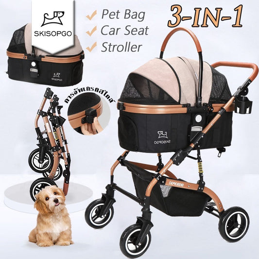 รถเข็นสัตว์เลี้ยง 3-in-1 - 主图