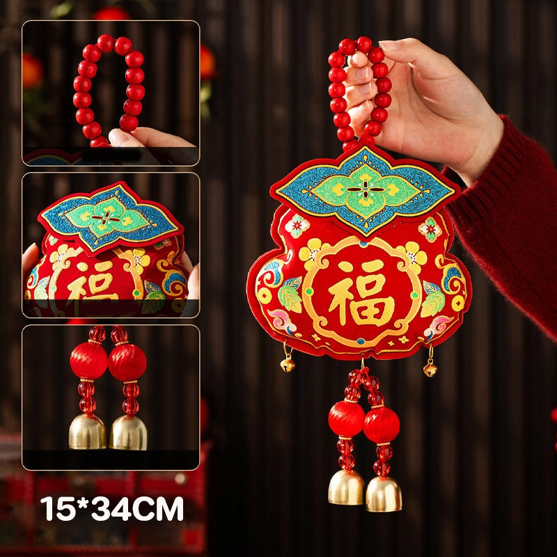 ระฆังและกระดิ่งลมประดับตกแต่งสำหรับเทศกาลตรุษจีนปี 2026 - 图片13