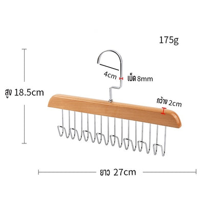 ที่แขวนหมวกแบบติดประตู ทำจากผ้าสักหลาด สามารถแขวนหมวกได้หลายใบ - 图片18
