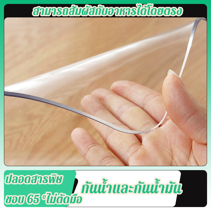 ผ้าปูโต๊ะ PVC หนา 2 มม. ผ่านมาตรฐานความปลอดภัยด้านอาหาร - 图片2