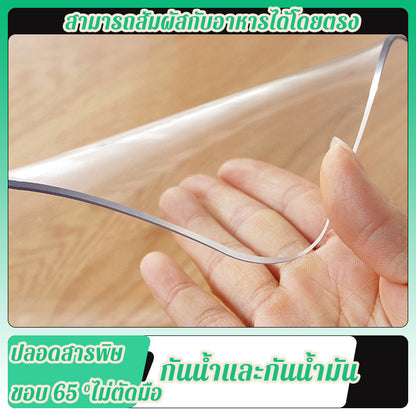 ผ้าปูโต๊ะ PVC หนา 2 มม. ผ่านมาตรฐานความปลอดภัยด้านอาหาร - 图片2