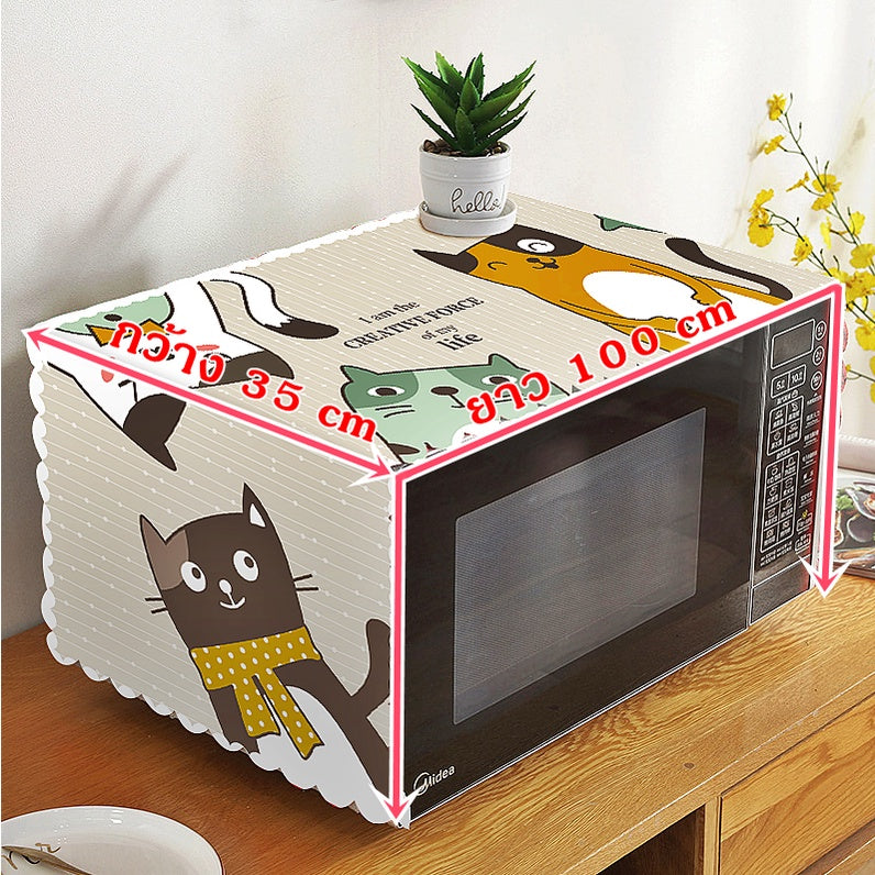 ฝาครอบกันฝุ่นและน้ำสำหรับเตาไมโครเวฟ/เครื่องดูดควันตู้เย็น - 图片3