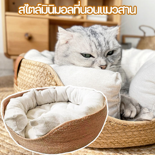 ที่นอนแมวทอ รังแมว - 主图