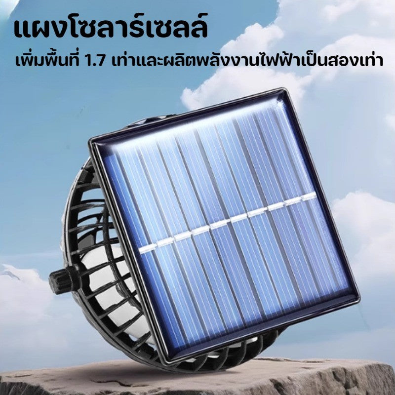 หมวกกันแดด, หมวกทรงถังพร้อมพัดลมในตัว, หมวกพัดลม - 图片2