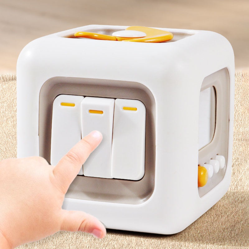 กล่องของเล่นเสริมการเรียนรู้สำหรับเด็ก กล่องกิจกรรมหกด้าน - 图片4