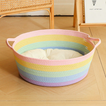 เตียงแมวแบบทอ - 图片27